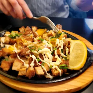 Tofu Sisig