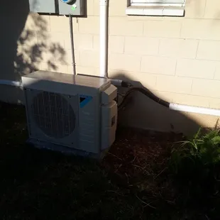 Three system duct less system