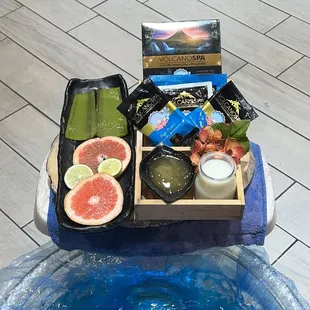 Volcano spa pedicure
