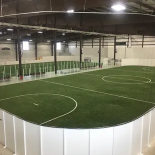 2 indoor soccer fields