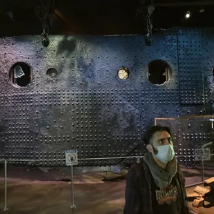 The &quot;Big Piece&quot; - a large section of the hull recovered from the sea floor