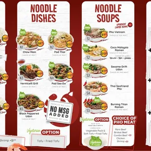 Menu: Inflation Savior Price Cuts