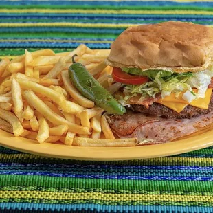 Hamburguesa A La Mexicana