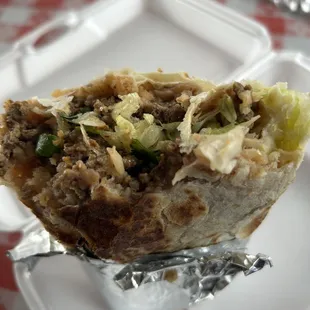 Asada burrito. YUM!