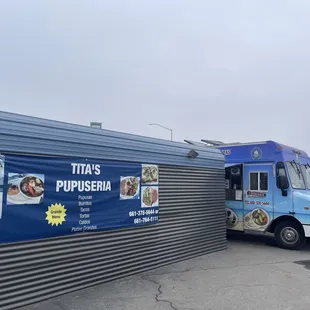 Signage and front of truck!