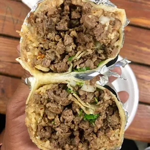 Carne Asada Burrito