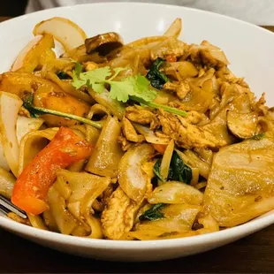Pad Kee Mao Chicken