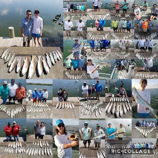 Picture collage of only a few of our trips