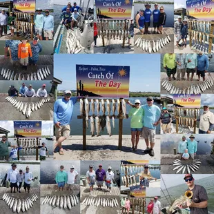 Picture collage of only a few of our trips