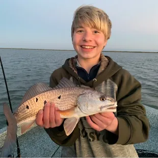 Hes hooked on fishing not video games!! Our goal