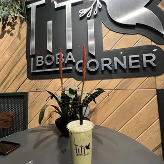 Matcha Brown Sugar Boba Milk