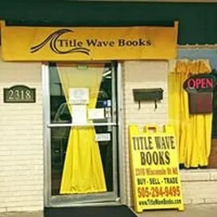 Our cute little bookstore!