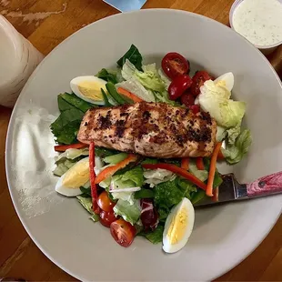 a plate of food