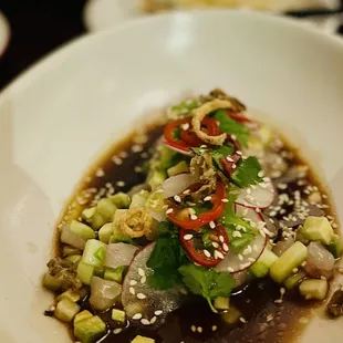 Sea Bass Crudo