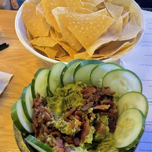 Bacon Guacamole appetizer