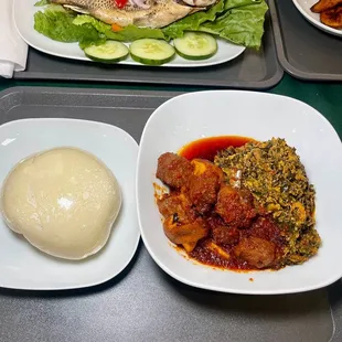 Egusi Soup Meal