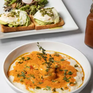 Shrimp &amp; Grits - Sunday Brunch
