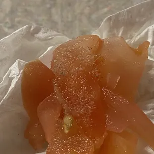 be careful he serves spoiled vegetables I told the manager to be careful and he doesn't care about me I think his attitude has a lot to say.