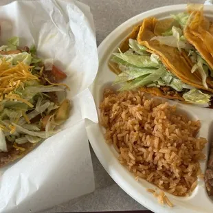 Combo #3 Tacos Al Vapor y Tostada Original ($13.20)