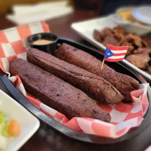 a variety of food items