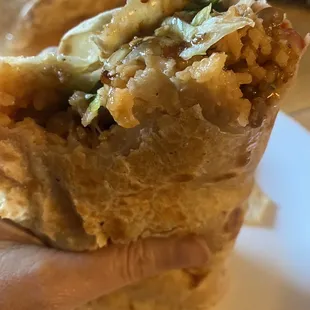Veggie burrito