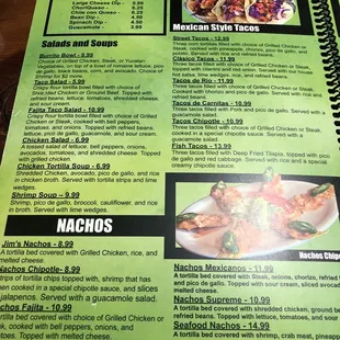 menu, sushi and sashimi