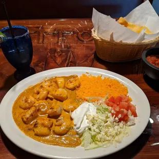 a plate of food