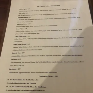 Menu 7/2020