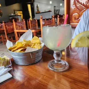 Chips and Lime Margarita