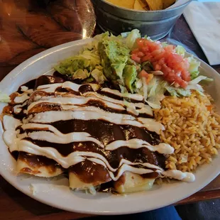 Texas Enchiladas Rancheros w/o pork