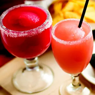 Strawberry &amp; Passion Fruit Margaritas