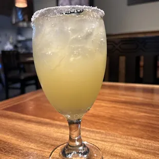 House margarita 16 oz Super Bowl special drink only 5 bucks