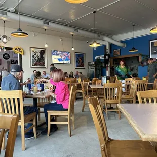 Very casual local Mexican restaurant. Loud energy , large menu - looks like locals mostly come here