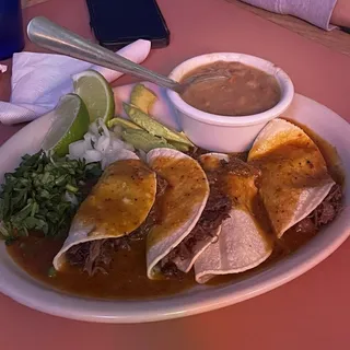 Barbacoa Plate