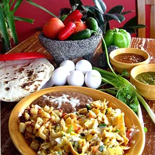 Chilaquile Plates
