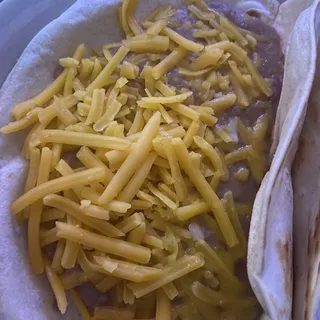 Bean and Cheese Taco
