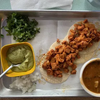 4 Mini Tacos al Pastor