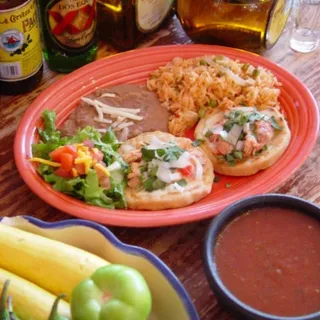 Flautas de Pollo Plate
