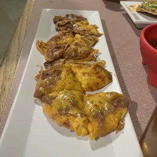 Bean and Cheese Nachos Plate