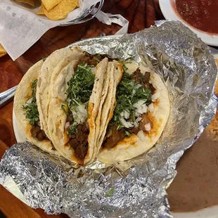 Pastor street tacos