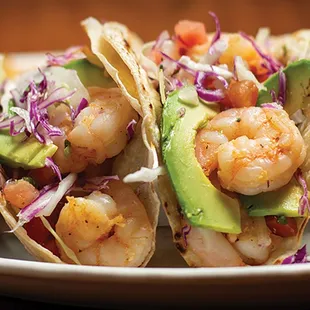 Shrimp Street Tacos.