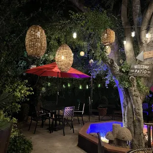 Patio outside
