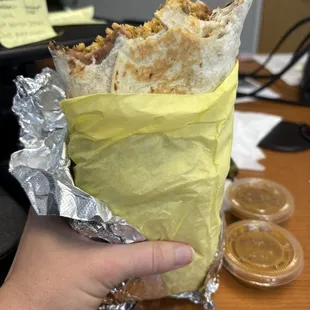 Chorizo Breakfast Burrito