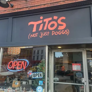 Entrance to Tito's