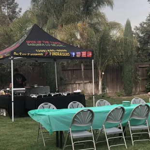 High school football dinner!