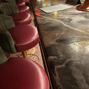 These bar stools are not the most comfortable