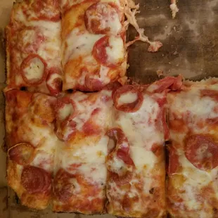 a pizza in a box