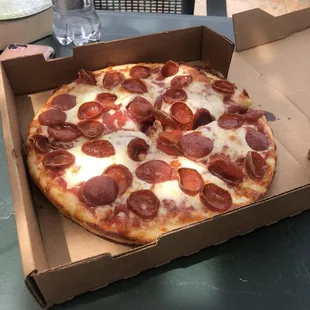 pizza, food
