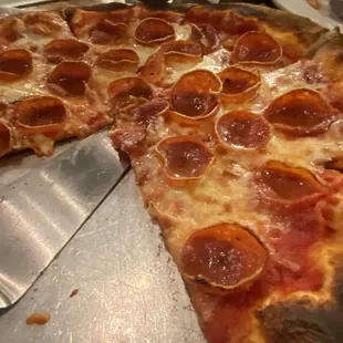 THIS is what a real Italian pepperoni pizza looks like!
