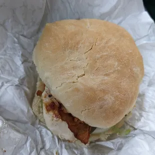 grilled chicken pueblo sandwich